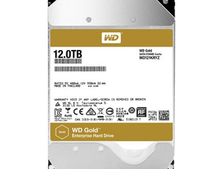 웨스턴디지털, ‘WD 골드 12TB’ HDD 신제품 출시
